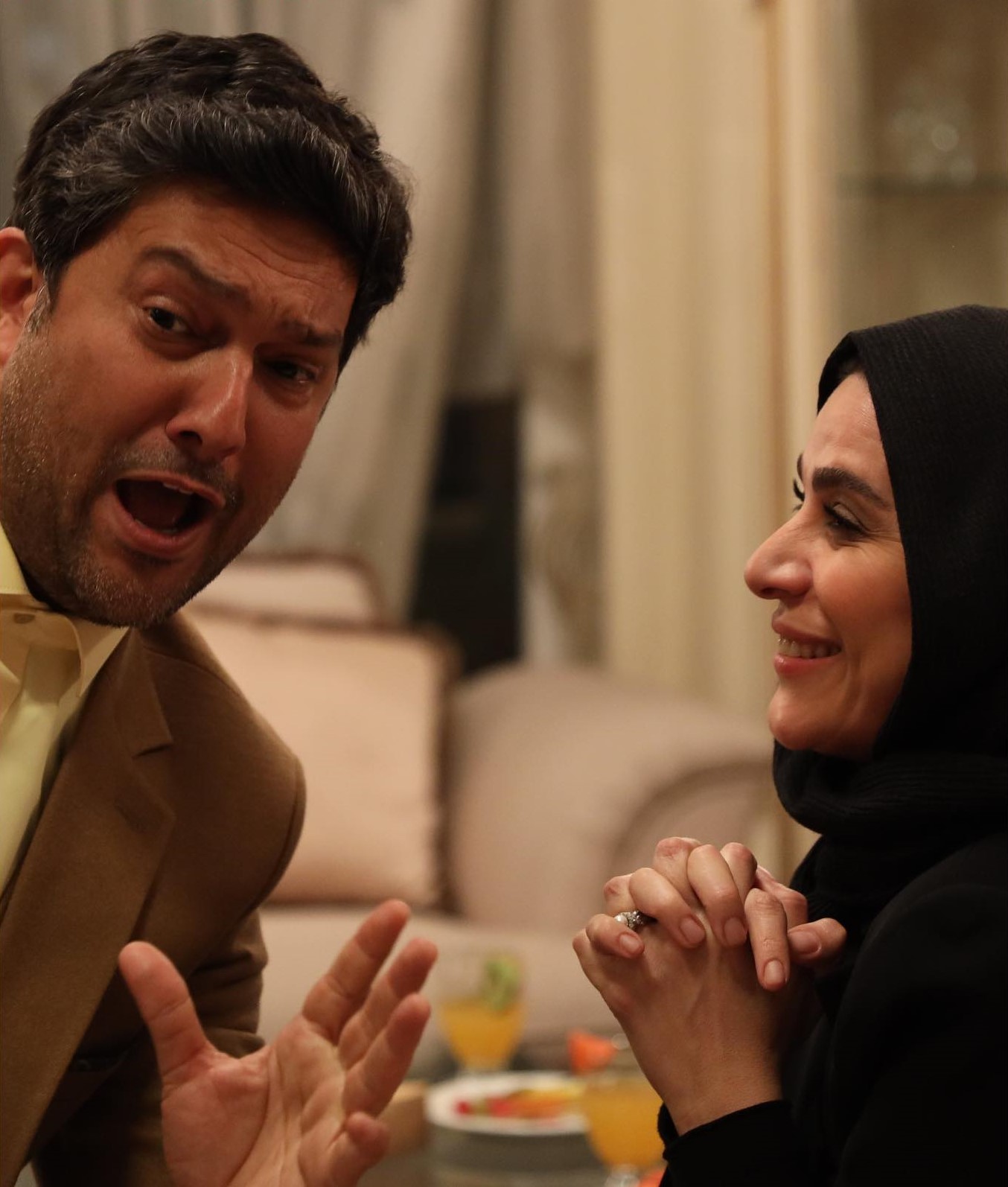 حامد بهداد و سحر دولتشاهی در «مفت بر»